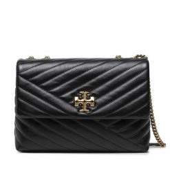 Torebka Tory Burch. Czarne kopertówki Tory Burch, bez wzorów, wizytowe, bez dodatków. Za 2,119.00 zł.