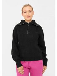 Bench Sweter "Thurynn" w kolorze czarnym rozmiar: 40. Czarne swetry Bench, bez wzorów, bez ramiączek. Za 100.99 zł.