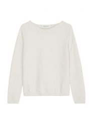 Marc O´Polo Sweter w kolorze kremowym rozmiar: XL. Brązowe swetry xl, bez wzorów, z wełny, bez ramiączek. Za 228.92 zł.