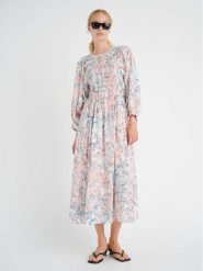 InWear Sukienka codzienna Damara 30108134 Kolorowy Feminine Fit. Sukienki InWear, na co dzień, bez wzorów, z wiskozy, bez kołnierzyka, bez ramiączek, proste. Za 359.99 zł.