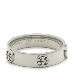 Pierścionek Tory Burch. Szare pierścionki Tory Burch, srebrne. Za 379.99 zł.