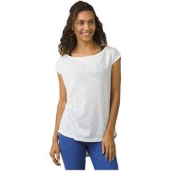 Prana T-Shirt Constance Top White (Rozmiar S). Topy sportowe marki PrAna. W wyprzedaży za 135.00 zł.