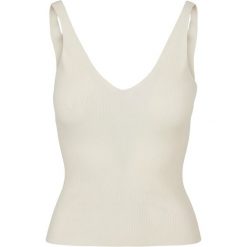 Damski tank top Urban Classics Rib. Białe topy sportowe Urban Classics, bez wzorów. Za 152.50 zł.