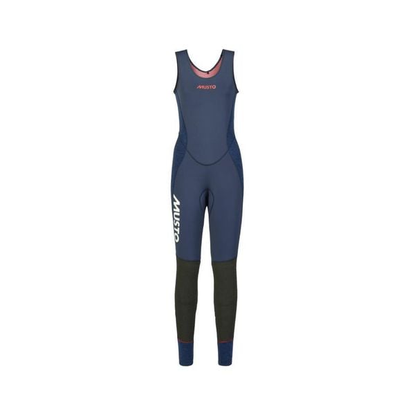 Kombinezon damski Musto Flexite Alumin 3.0. Niebieskie kombinezony Musto, s, bez wzorów, z elastanu, biznesowe, bez kołnierzyka, bez ramiączek, długie. Za 1,377.70 zł.
