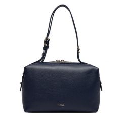 Torebka Furla. Niebieskie torebki klasyczne Furla, bez wzorów, klasyczne, bez dodatków. Za 1,479.00 zł.