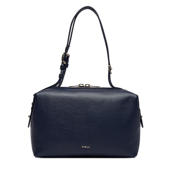 Torebka Furla. Niebieskie torebki klasyczne Furla, bez wzorów, klasyczne, bez dodatków. Za 911.99 zł.