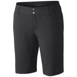 COLUMBIA spodenki damskie Saturday Trail Long Short Black 6. Czarne szorty sportowe Columbia, bez wzorów, outdoorowe. W wyprzedaży za 179.00 zł.
