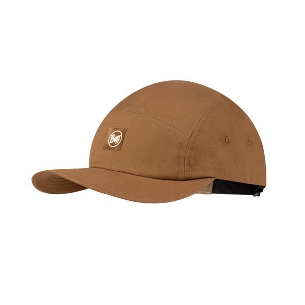Czapka z daszkiem BUFF 5 PANEL VENTURE CAP SOLID CAMEL. Brązowe czapki z daszkiem Buff, bez wzorów, z bawełny, eleganckie. Za 139.90 zł.