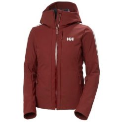 Damska kurtka narciarska 3 w 1 Helly Hansen Avanti. Czerwone kurtki narciarskie Helly Hansen, l, bez wzorów, z elastanu, bez kaptura, narciarskie, primaloft. Za 1,789.50 zł.