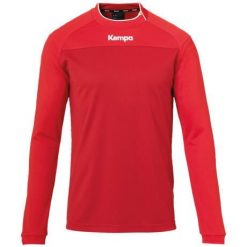 Bluza Kempa Prime. Czerwone bluzy bez kaptura Kempa, bez wzorów, bez kaptura, na fitness i siłownię. Za 158.50 zł.