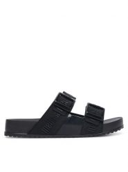 Melissa Klapki Cozy Slide M Lover AD M 35849 Czarny. Czarne klapki Melissa, bez wzorów, z tworzywa sztucznego, bez obcasa, bez zapięcia. Za 314.99 zł.