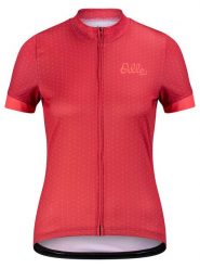 Odlo Koszulka kolarska "Essential" w kolorze czerwonym rozmiar: L. Czerwone t-shirty sportowe ODLO, l, bez wzorów, z materiału, bez ramiączek, rowerowe. Za 216.22 zł.