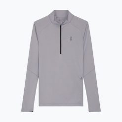 Bluza do biegania damska On Climate Shirt. Fioletowe bluzy On, l, bez wzorów, z materiału, bez kaptura, do biegania. Za 459.99 zł.
