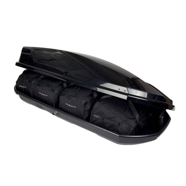 Torby Do Boksu Dachowego Aleo Adventure 480 4Szt Kjust. Czarne torby podróżne KJUST, bez wzorów. Za 829.00 zł.