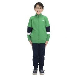 Bluza z bawełna z pełny zamek błyskawiczny na co dzień. Zielone bluzy bez kaptura LEONE 1947 APPAREL, bez wzorów, z bawełny, bez kaptura, na fitness i siłownię. W wyprzedaży za 162.09 zł.