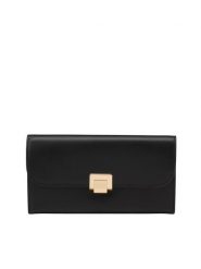 Marc O´Polo Skórzany portfel w kolorze czarnym - 20 x 11 x 3 cm rozmiar: onesize. Czarne portfele bez wzorów, z materiału. Za 300.08 zł.