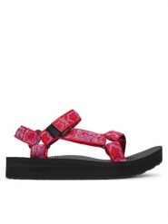 Teva Sandały Midform Universal 1090969 Różowy. Czerwone sandały Teva, bez wzorów, z materiału, bez obcasa, na koturnie, bez zapięcia. Za 329.99 zł.