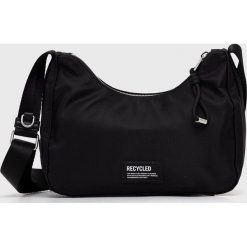 Marc O'Polo torebka kolor czarny. Czarne listonoszki Marc O'Polo, bez wzorów, bez dodatków. Za 489.99 zł.