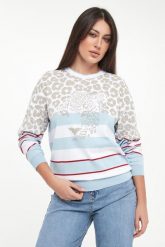 Sweter damski z wzorem zwierzęcym SPORTALM. Swetry Sportalm, bez wzorów, bez ramiączek. Za 1,629.00 zł.