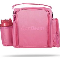 Torba na jedzenie GymBeam FIT Prep Pink. Czerwone torby sportowe GYMBEAM, bez wzorów. Za 159.90 zł.