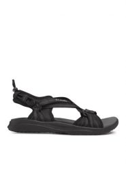 Columbia Sandały Sandal BL0102 Czarny. Czarne sandały Columbia, bez wzorów, z materiału, sportowe, bez obcasa, bez zapięcia. Za 219.00 zł.