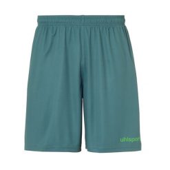 Szorty Uhlsport center basic. Zielone szorty Uhlsport, bez wzorów, klasyczne. Za 114.50 zł.