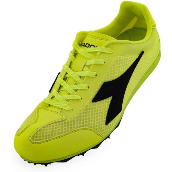 Diadora Mid Distance Spike Fluo — buty z kolcami 42,5. Brązowe buty sportowe lifestyle Diadora, bez wzorów, bez zapięcia. Za 307.99 zł.