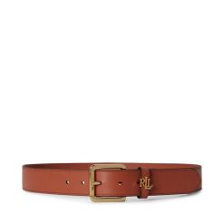 Pasek LAUREN RALPH LAUREN. Brązowe paski Lauren Ralph Lauren, bez wzorów. Za 469.99 zł.