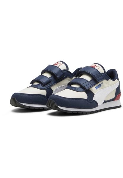 Buty sportowe St Runner V3 Nl Ps. Żółte buty treningowe Puma, bez wzorów, z materiału, bez zapięcia, trekkingowe. Za 133.99 zł.