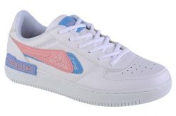 Buty sportowe Sneakersy damskie, Kappa Bash Mid Fur. Białe buty treningowe Kappa, bez wzorów, z materiału, przed kostkę, bez zapięcia, trekkingowe. Za 119.99 zł.