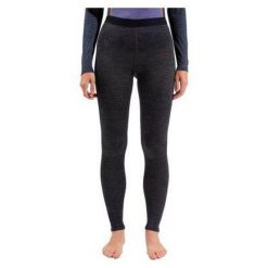 Legginsy termoaktywne damskie Odlo Natural Performance PW 150 BL Bottom Long. Szare bielizna termoaktywna damska ODLO, bez wzorów. Za 235.99 zł.