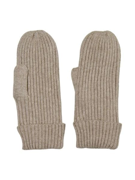 ONLY Rękawiczki w kolorze beżowym rozmiar: onesize. Brązowe rękawiczki ONLY, bez wzorów, z polaru. Za 56.79 zł.