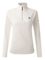 Dare 2b Koszulka narciarska "Lowline II" w kolorze kremowym rozmiar: 40. Brązowe t-shirty sportowe Dare 2b, bez wzorów, z materiału, bez ramiączek, narciarskie. Za 140.20 zł.