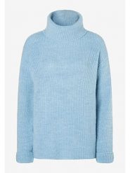 More & More Sweter w kolorze błękitnym rozmiar: 36. Niebieskie swetry More & More, bez wzorów, bez ramiączek. Za 149.66 zł.