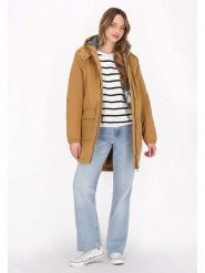 Schmuddelwedda Parka w kolorze jasnobrązowym rozmiar: XL. Brązowe płaszcze Schmuddelwedda, xl, bez wzorów, bez kaptura. Za 424.06 zł.