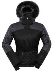 Alpine Pro Kurtka narciarska "Olada" w kolorze czarnym rozmiar: XL. Czarne kurtki narciarskie Alpine Pro, m, bez wzorów, z tkaniny, bez kaptura, narciarskie. Za 829.95 zł.