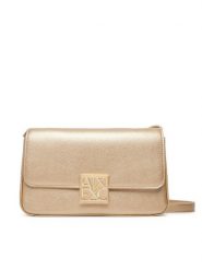 Armani Exchange Torebka XW002171 AF19895 F1020 Złoty. Żółte listonoszki Armani Exchange, bez wzorów, ze skóry, bez dodatków. Za 564.99 zł.