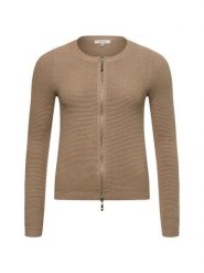 Lund Kardigan Kobiety Bawełna brązowy, S. Brązowe swetry Lund, s, bez wzorów, z bawełny, bez ramiączek. Za 299.95 zł.