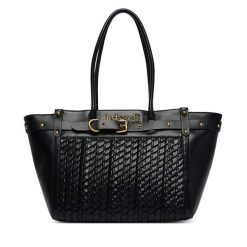 Torebka Just Cavalli. Czarne torebki klasyczne Just Cavalli, bez wzorów, klasyczne, bez dodatków. Za 869.99 zł.