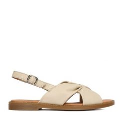 Sandały Remonte. Brązowe sandały Remonte, bez wzorów, bez obcasa, na płaskiej podeszwie, bez zapięcia. Za 339.99 zł.