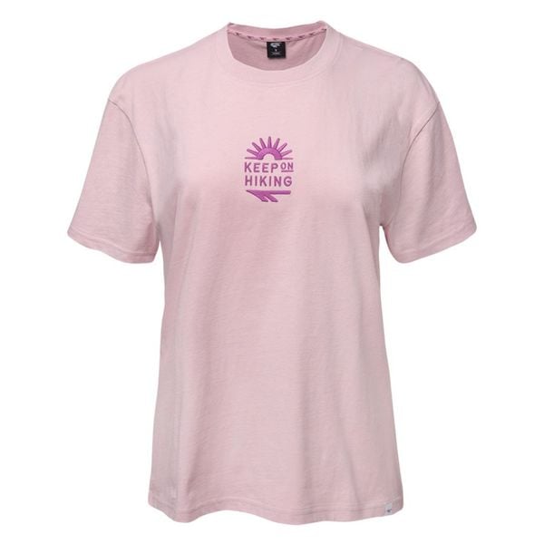 Koszulka damska Hi-Tec Lady Ameli - różowa, Rozmiar XL. Czerwone t-shirty sportowe Hi-tec, l, bez wzorów, z bawełny, bez ramiączek, do biegania. Za 34.99 zł.