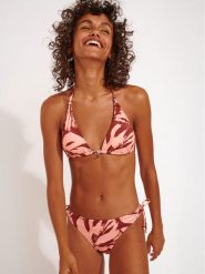 Banana Moon Dół od bikini Soga Painty LJU73 Różowy. Czerwone bikini Banana Moon, bez wzorów, z syntetyku. Za 199.99 zł.