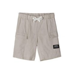 Szorty dla dzieci Reima Taskukas. Białe szorty Reima, bez wzorów, z bawełny. Za 203.50 zł.