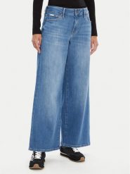 Guess Jeans Jeansy W5YA0O D0022 Niebieski Regular Fit. Niebieskie jeansy Guess Jeans, z aplikacjami, z bawełny. Za 439.00 zł.