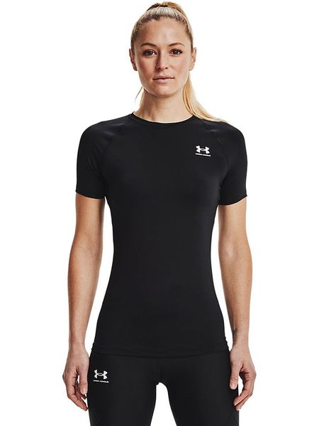 Under Armour Koszulka sportowa "Authentics" w kolorze czarnym rozmiar: S. Czarne t-shirty sportowe Under Armour, s, bez wzorów, z materiału, bez ramiączek, outdoorowe. Za 100.99 zł.