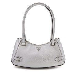 Torebka Guess. Szare torebki klasyczne Guess, z aplikacjami, klasyczne, bez dodatków. Za 589.99 zł.