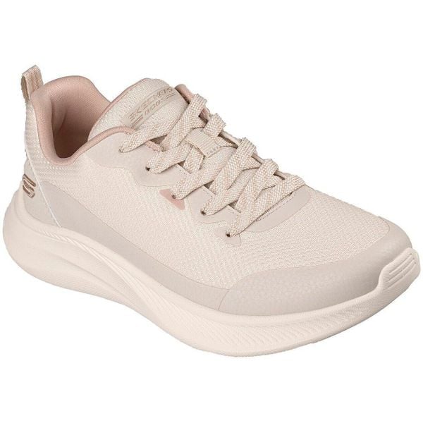 Buty sportowe damskie Skechers Bobs Mode Flex. Brązowe buty treningowe Skechers, bez wzorów, z materiału, bez zapięcia. Za 390.00 zł.