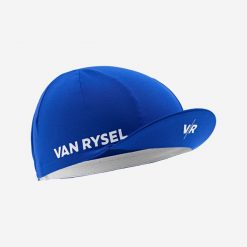 Czapka z daszkiem na rower szosowy Van Rysel EDR. Czarne czapki z daszkiem VAN RYSEL, bez wzorów, z materiału. Za 44.99 zł.