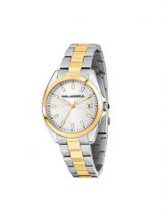 KARL LAGERFELD Zegarek R0553101507 Srebrny. Szare, analogowe zegarki KARL LAGERFELD, srebrne. Za 849.99 zł.