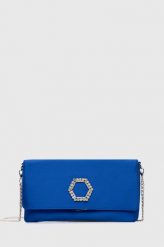 Steve Madden kopertówka Bluxxe kolor granatowy. Niebieskie kopertówki Steve Madden, z aplikacjami, na ramię, bez dodatków. Za 279.99 zł.